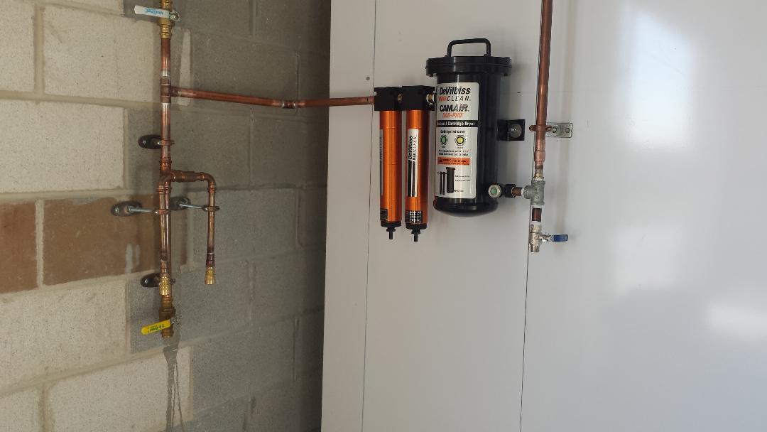 AIR COMPRESSOR SALES AND SERVICE air line installation, compressed