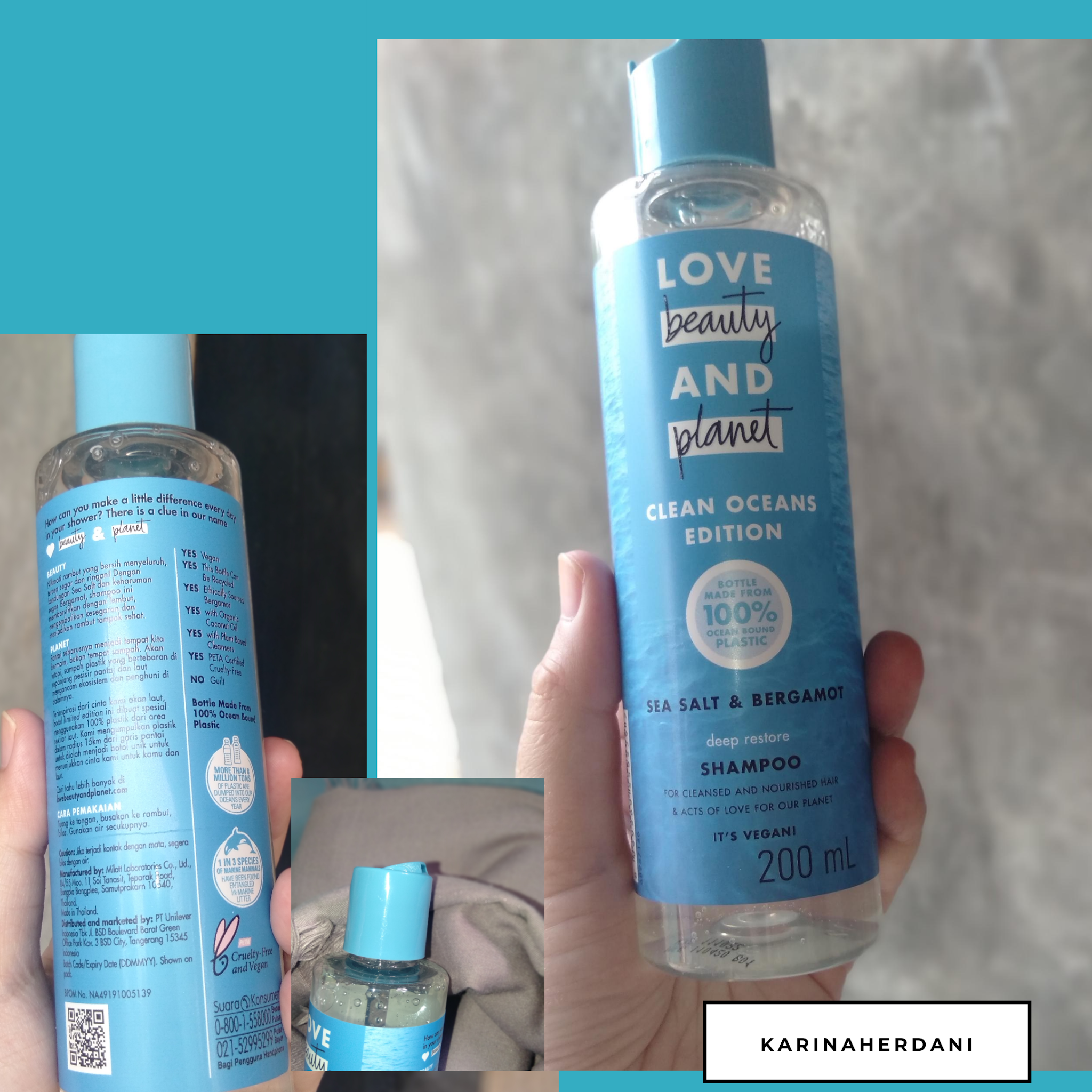 REVIEW Love Beauty and Shampoo Clean Ocean Edition Karina Herdani