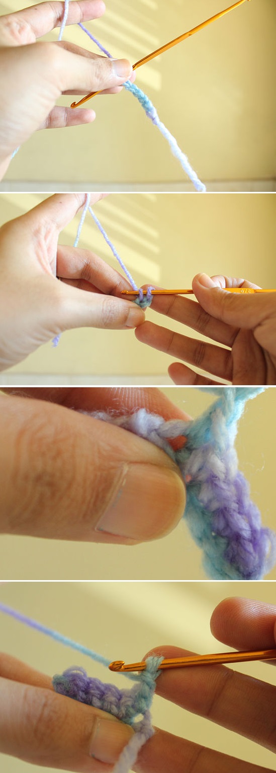 How to Turn in Crochet.