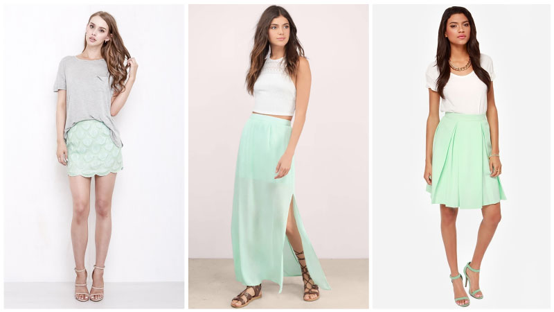 Мятная юбка. С чем носить мятную юбку. Мятная юбка плиссе. Юбка летняя короткая. Летняя юбка светлая.
