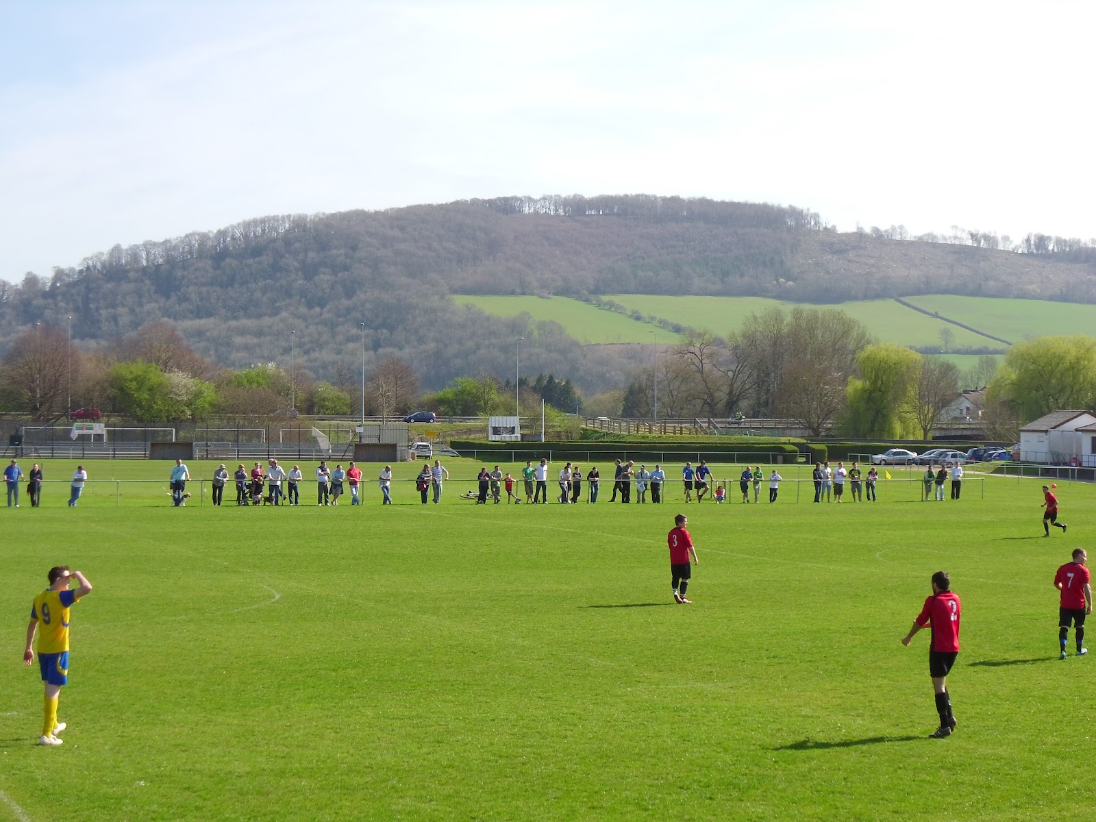 Damage in the Box! MONMOUTH TOWN (Chippenham Sports Ground)