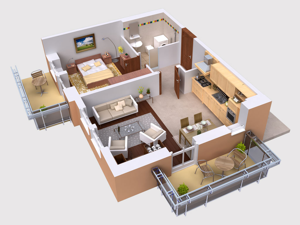 3d House Plans