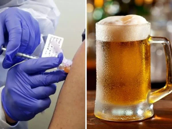 Get the shot, get a beer': Doctor convinces people in a bar to get vaccine for free beer