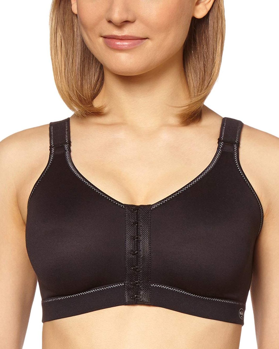 front hook sports bra plus