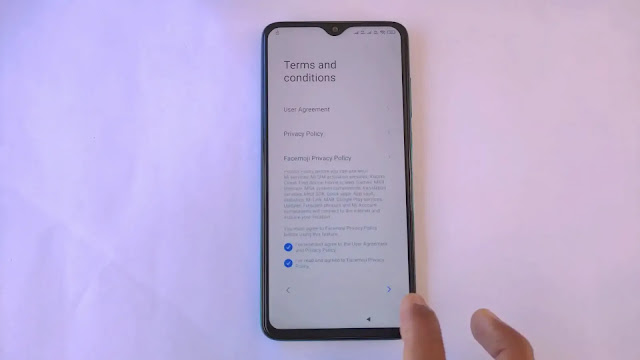 accept the terms and conditions term and conditions xaiomi