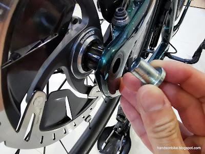 through axle bike trainer