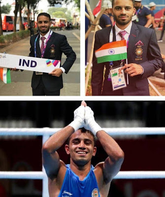 Amit Panghal Clear Asian Olympic Qualifiers Round | Indian Boxer