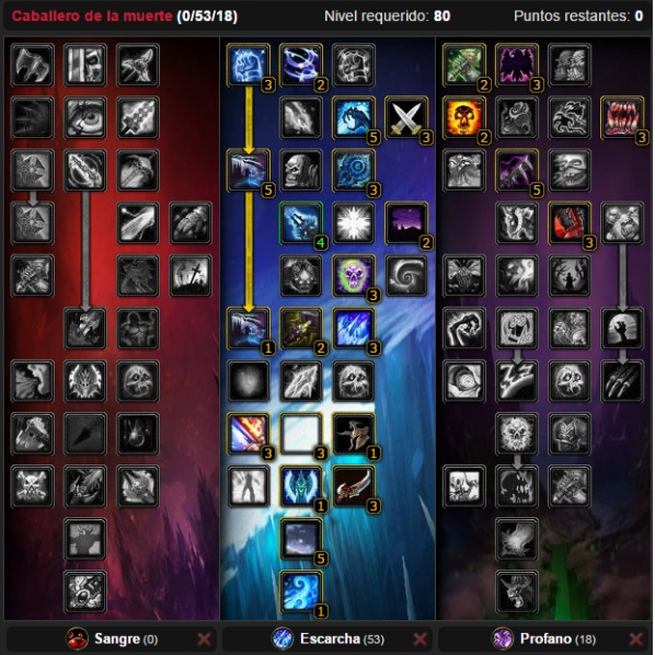 Guia Dk Escarcha PVE 3.3.5 Warmane