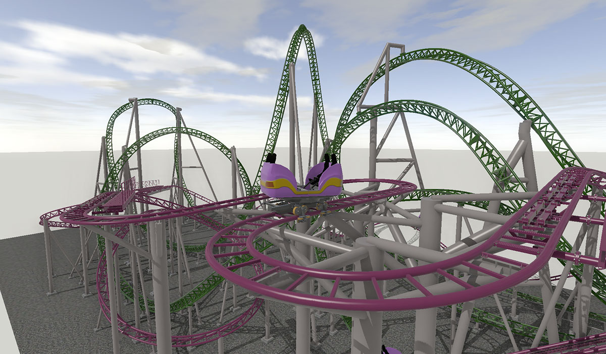 NickALive! Two WorldRecord Roller Coasters Coming To Nickelodeon