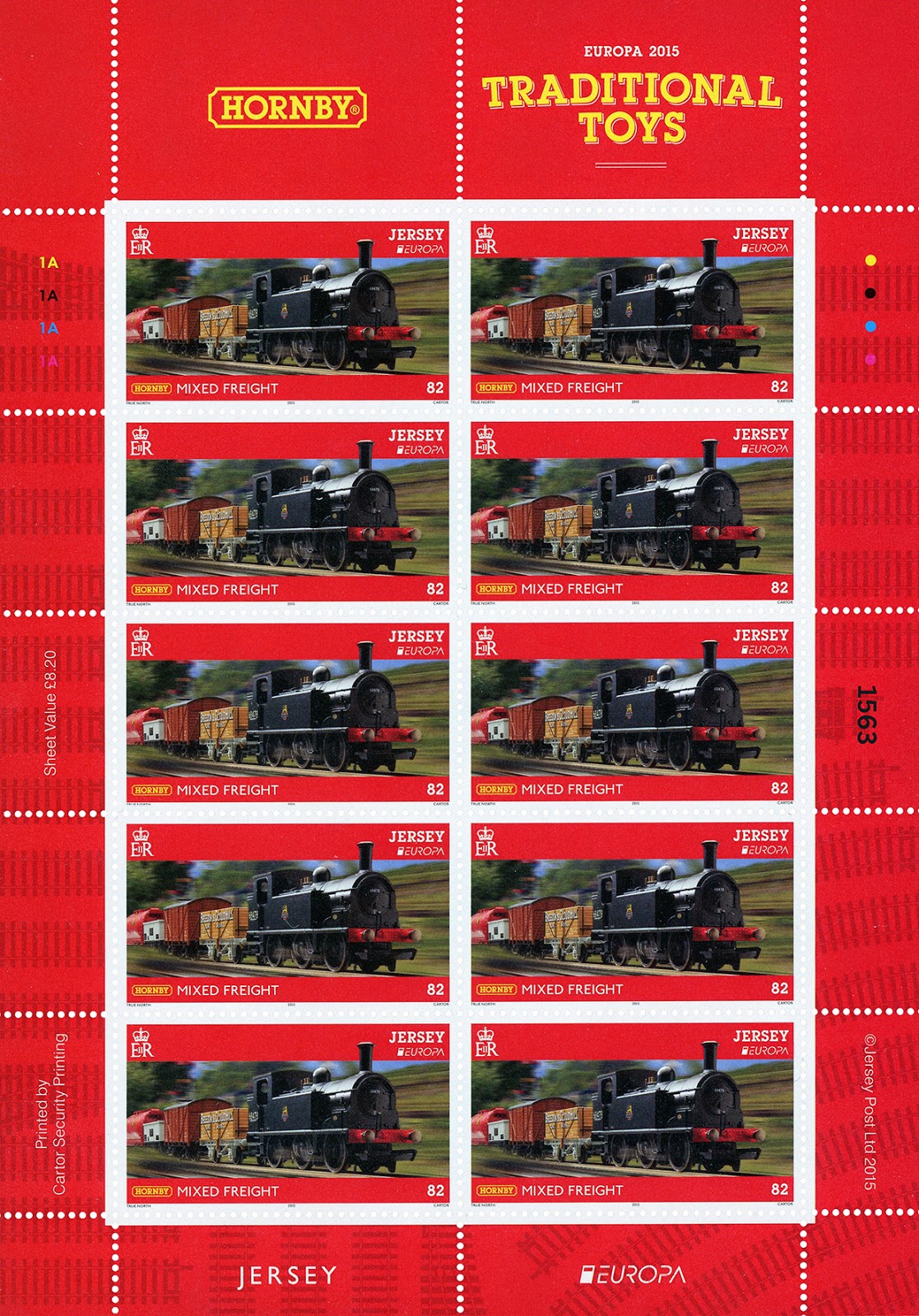europa stamps Jersey 2015