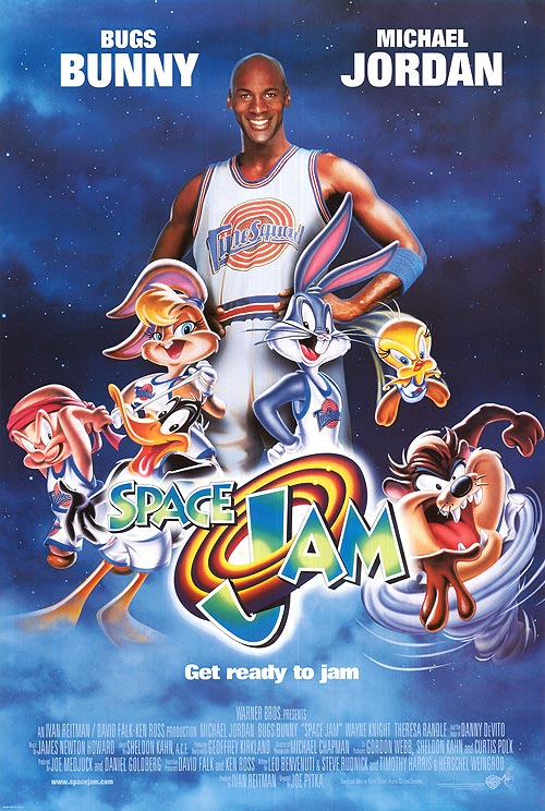Vintage 1996 Warner Brothers Looney Tunes SPACE JAM Basketball
