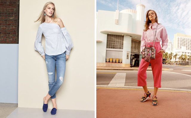 Монохромные образы с различной глубиной Девушка в голубом монохромном образе