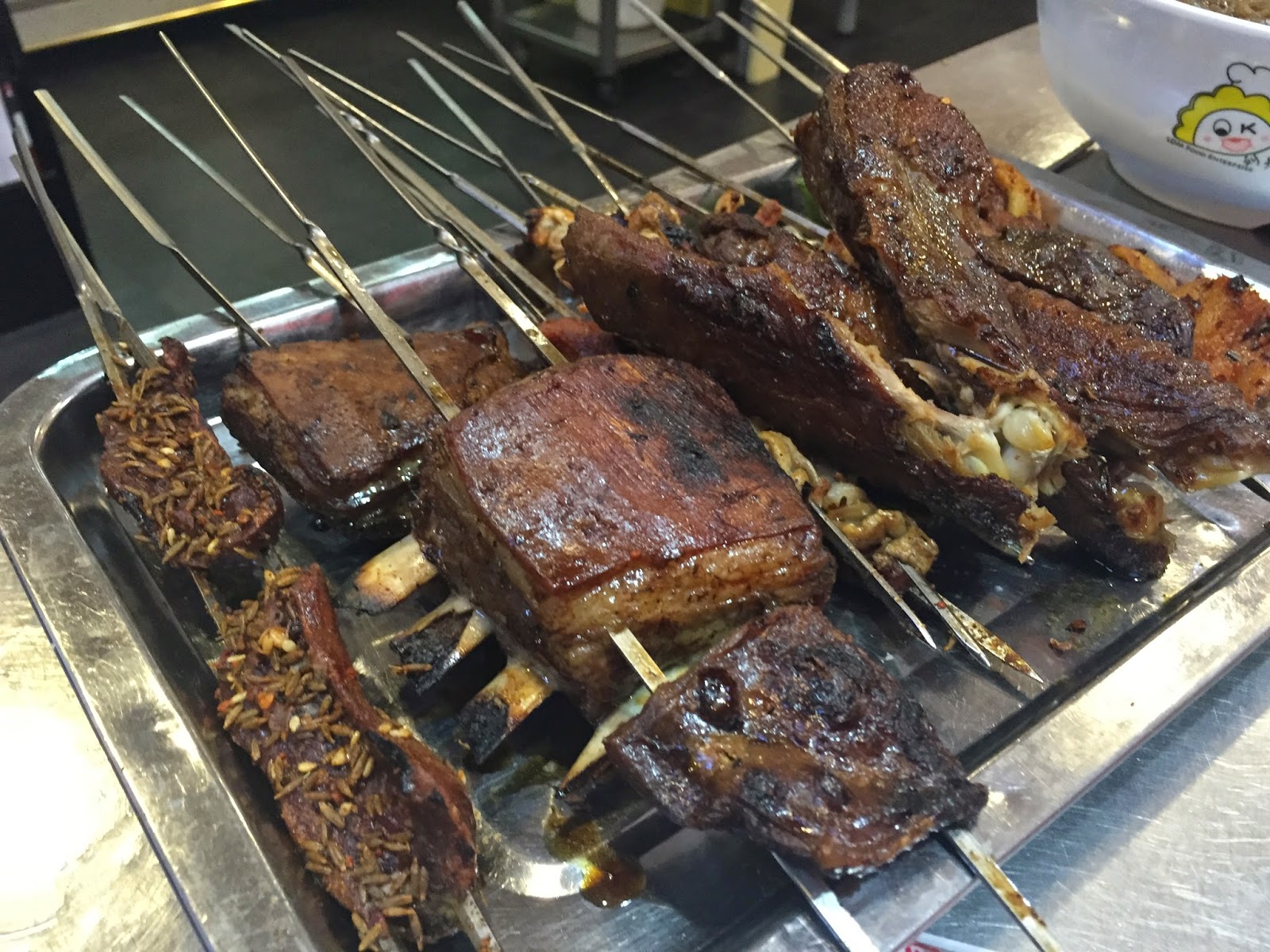 food+road trip Liu Da Ma Charcoal BBQ Restaurant Geylang Road