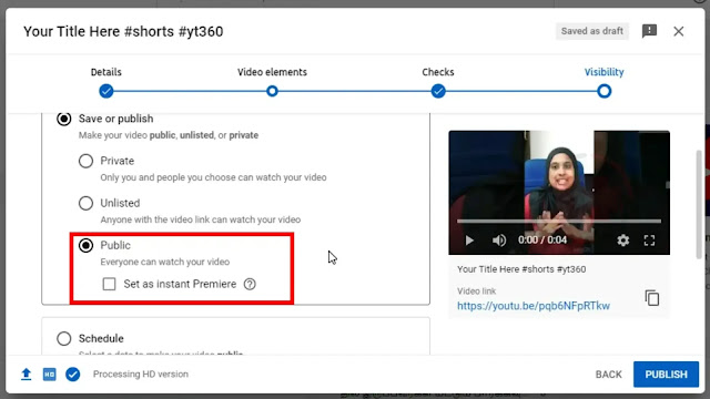 How to Upload YouTube Shorts From PC