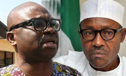 Fayose dares FG to stop him from travelling abroad, says Governors not Buhari’s appendages