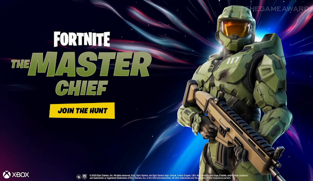 Master Chief joins the hunt Fortnite