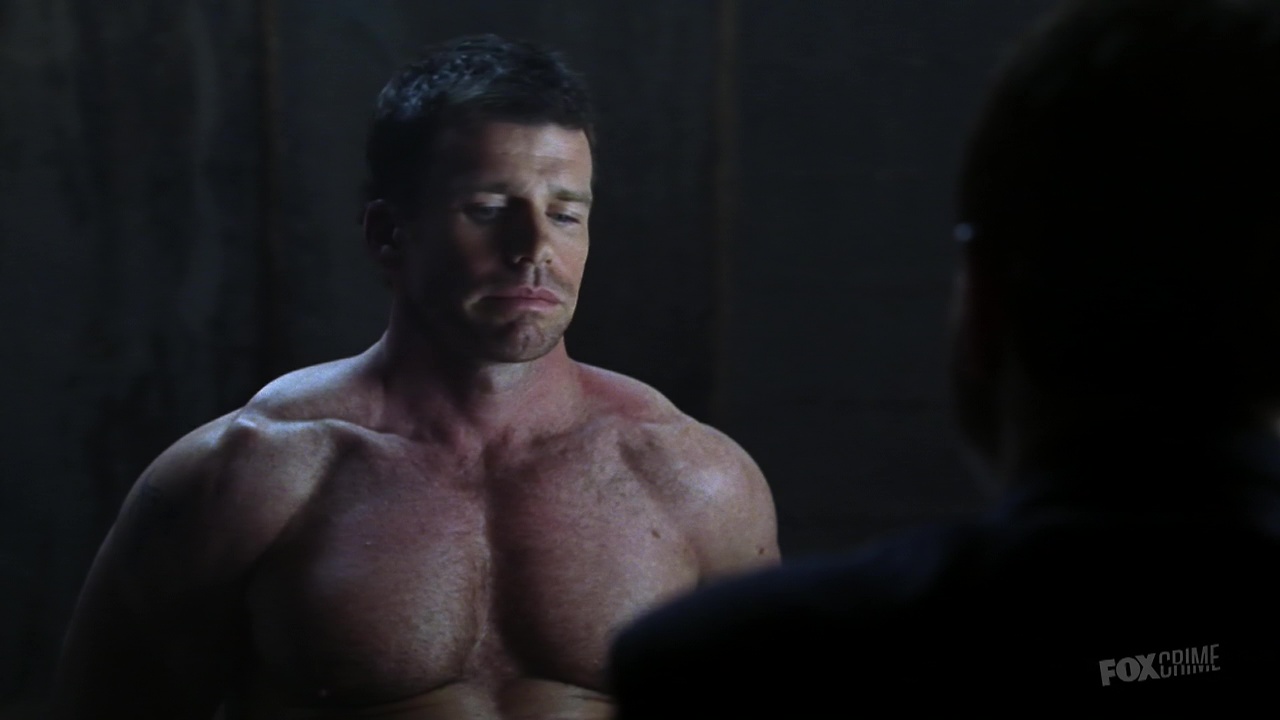 ausCAPS: Taylor Sheridan shirtless in CSI: NY 1-20 Supply & Demand