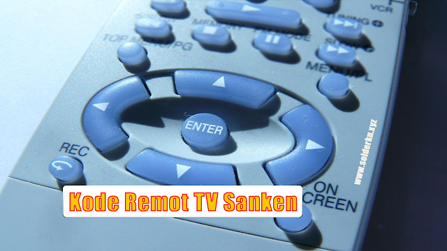 Kode Remot TV Sanken