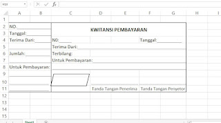 Cara Membuat Kwitansi Terbilang Otomatis di Excel