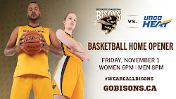 Bisons Tip Off Canada West Season Nov 1; FREE Admission to All Local Basketball Teams