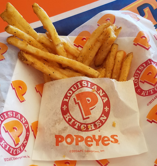 Richard Reviews Everything Popeyes Louisiana Kitchen Cajun Fries