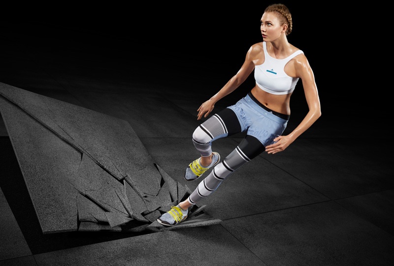 Adidas by Stella McCartney Fall/Winter 2016 Campaign featuring Karlie Kloss