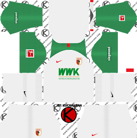 FC Augsburg Kits 2019/20 -  Dream League Soccer Kits