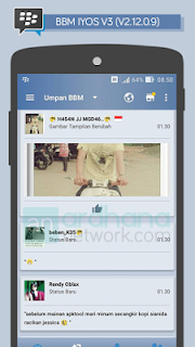 Download BBM iOS 6 V3 - Based BBM v2.12.0.9 APK Download BBM iOS 6 V3 - Based BBM v2.12.0.9 APK
