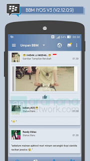 Download BBM iOS 6 V3 - Based BBM v2.12.0.9 APK