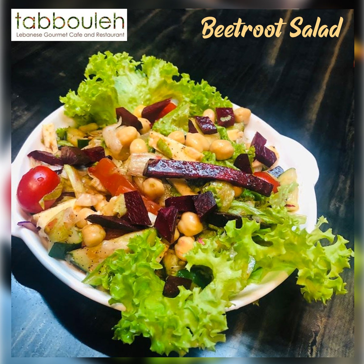 Tabbouleh lebanese restaurant Beetroot Salad Tabbouleh Lebanese Restaurant.