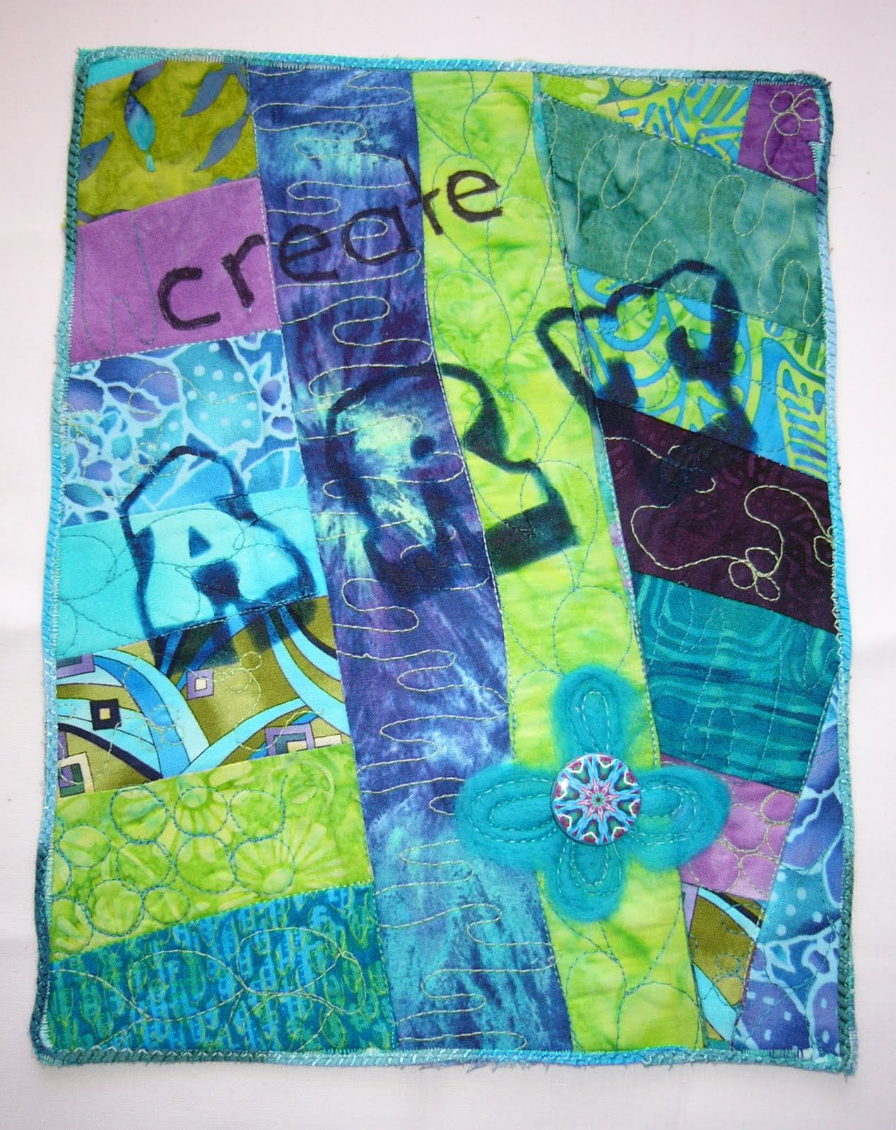 Jackie's Art Quilts Quilting Arts Challenge