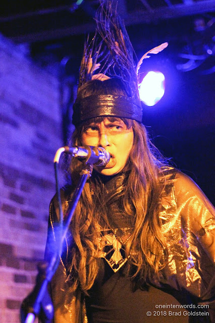 Le Butcherettes at Velvet Underground on August 18, 2018 Photo by Brad Goldstein One In Ten Words oneintenwords.com toronto indie alternative live music blog concert photography pictures photos