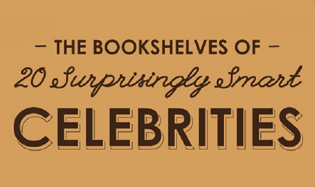 A little sneak into celebrities’ bookshelf