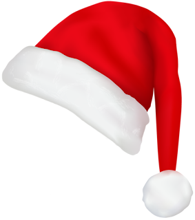 Gorro de Papa Noel ( Santa Claus ) con fondo transparente - Imágenes de