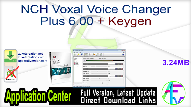 nch software voice changer