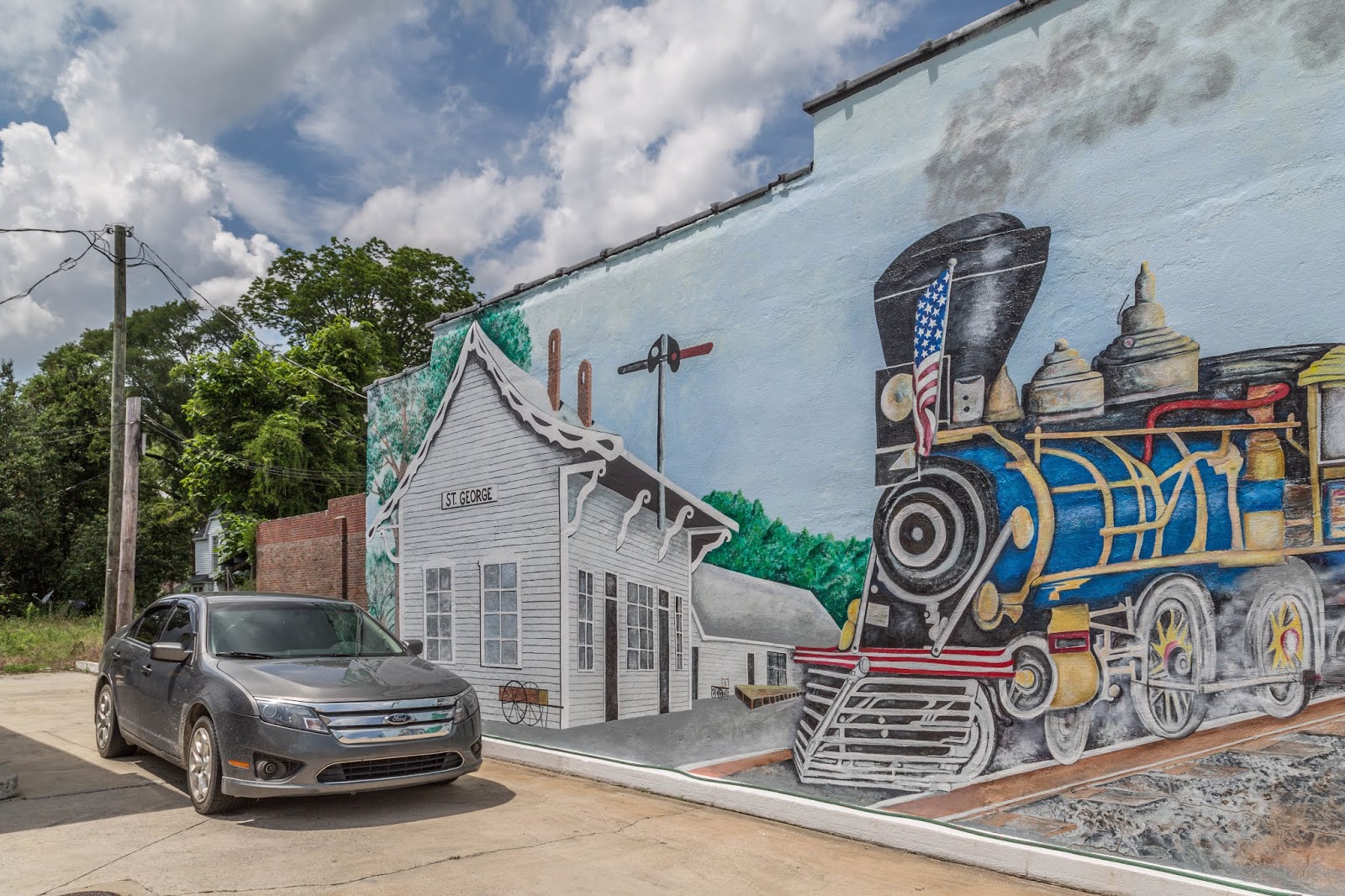 Charleston Daily Photo Riding the rails in St. SC