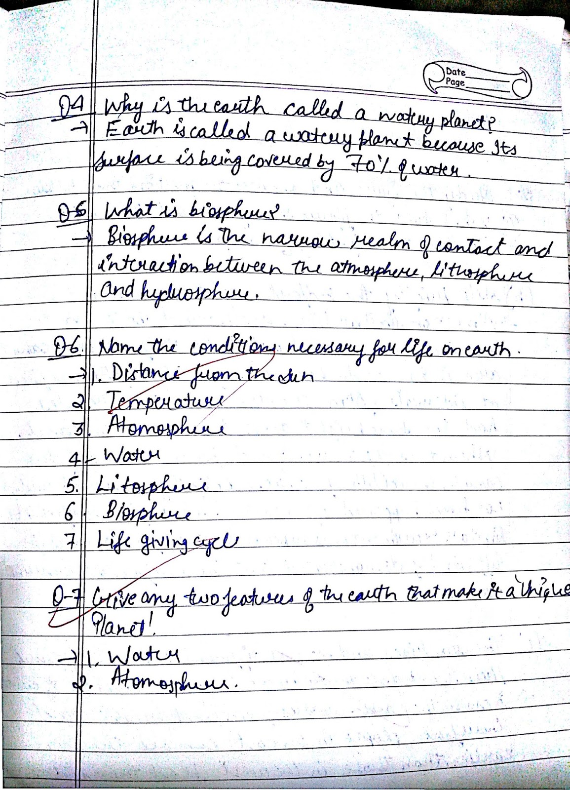 GEOGRAPHY CH1 ICSE CLASS 9 ICSE SOLUTIONS