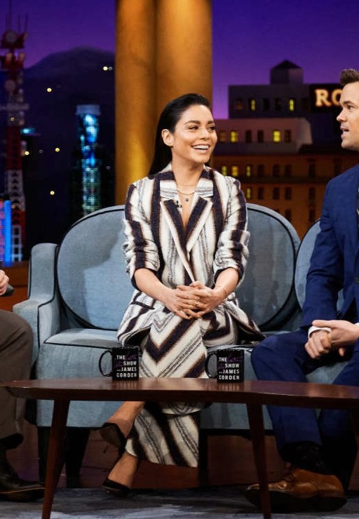 Red Carpet Dresses: Vanessa Hudgens - The Late Late Show with James