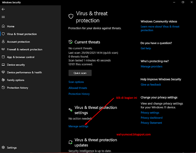 cara mematikan anti virus bawaan windows 11 dengan mudah dan simpel