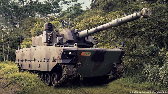 Modern Medium Tank Kaplan MT atau Harimau Hitam Buatan Pindad