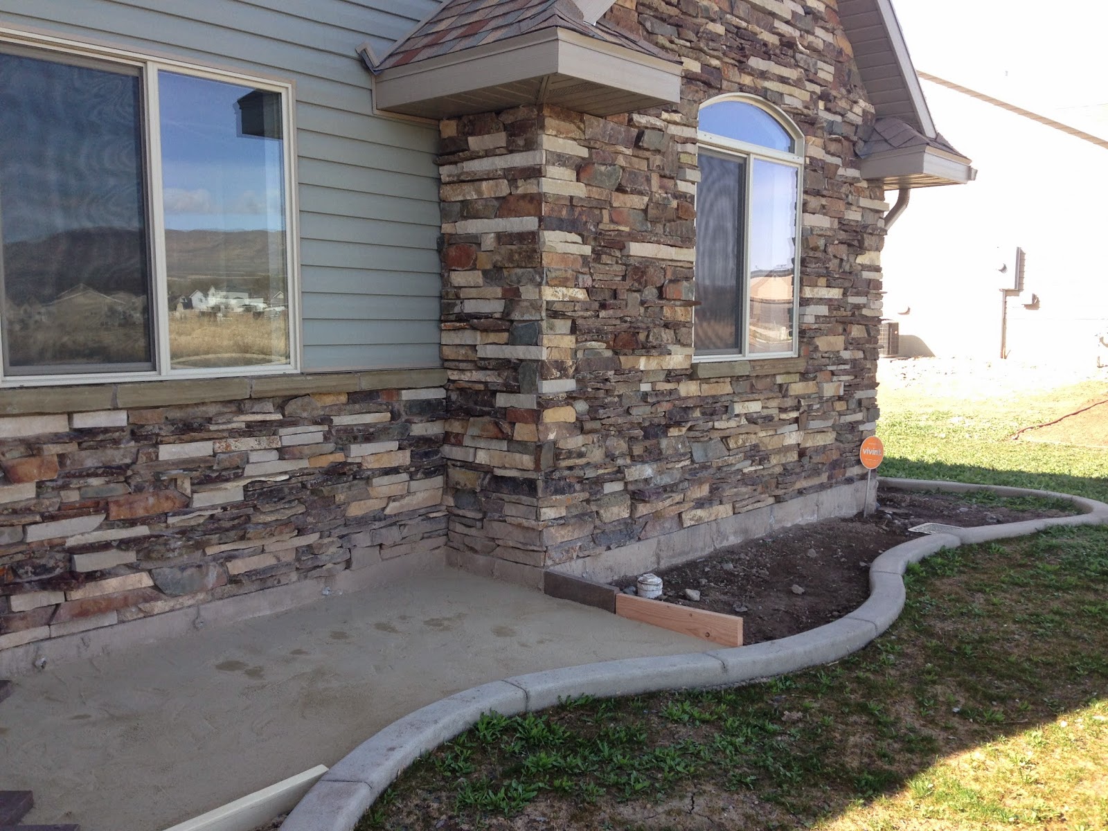 First home happy: DIY Front Yard Paver Patio