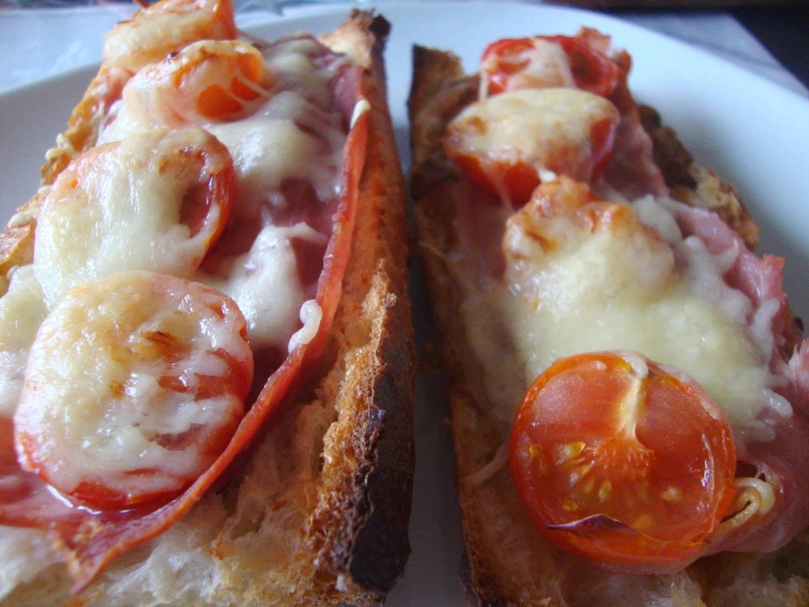 La Cuisine De Manon Tartines façon pizza