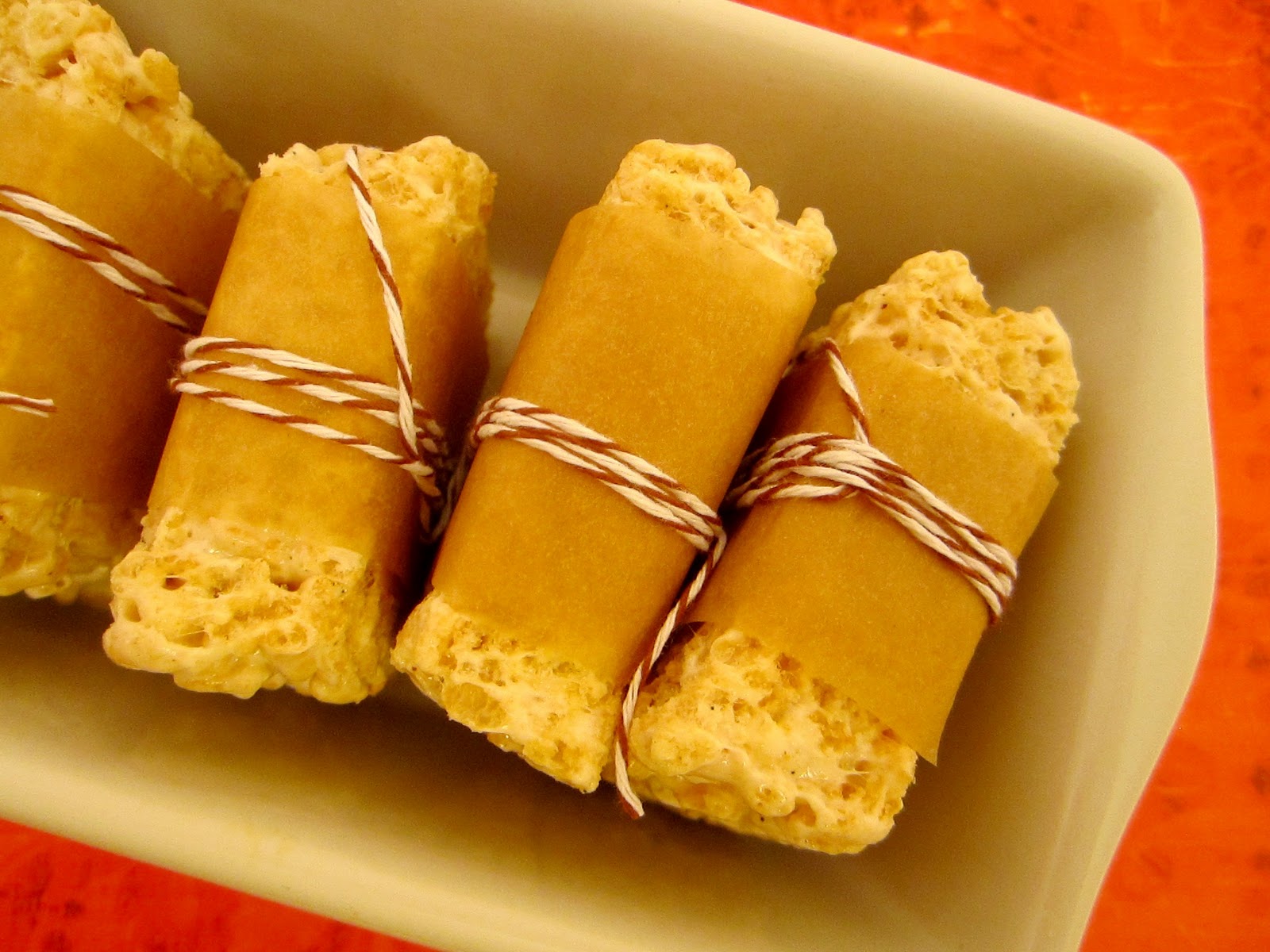 Sugar Rush Brown Butter Vanilla Bean Rice Crispy Treats