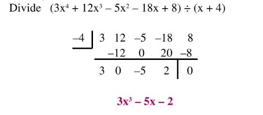 MATHEMATIPS: Escaping the Complex: Double Synthetic Division: Dividing