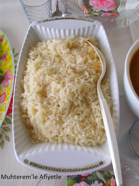 pirinç pilavı resmi