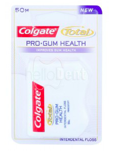 COLGATE Total Pro Gum Health nić dentystyczna zdrowe dziasła 50m COLGATE Total Pro Gum Health nić dentystyczna zdrowe dziasła 50m