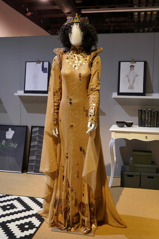 Whitney Houston and Brandy costumes from Rodgers and Hammerstein's Cinderella on display