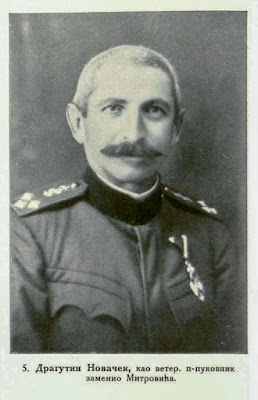 Dragutin Novaček, as veterinary Lt-colonel successor of Mitrović