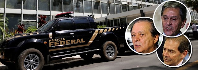 PF ESTOURA ESQUEMA DOS GOLPISTAS JEFFERSON, JOVAIR E PAULINHO NO TRABALHO