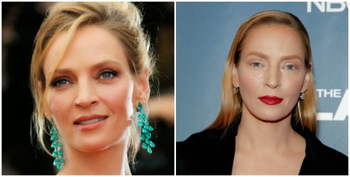 El cambio radical de Uma Thurman